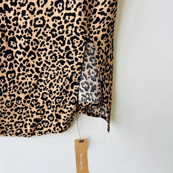 Reformation Marlowe Bengal slip dress animal prints, Size S - Picture 6 of 9